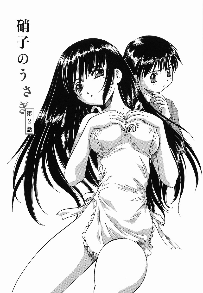 【エロ漫画】【エロ漫画】裸でエプロン姿で調教されちゃう巨乳のお姉さん…６９でクンニして生ハメ中出しいちゃラブセックスしちゃう【ITOYOKO：硝子のうさぎ】