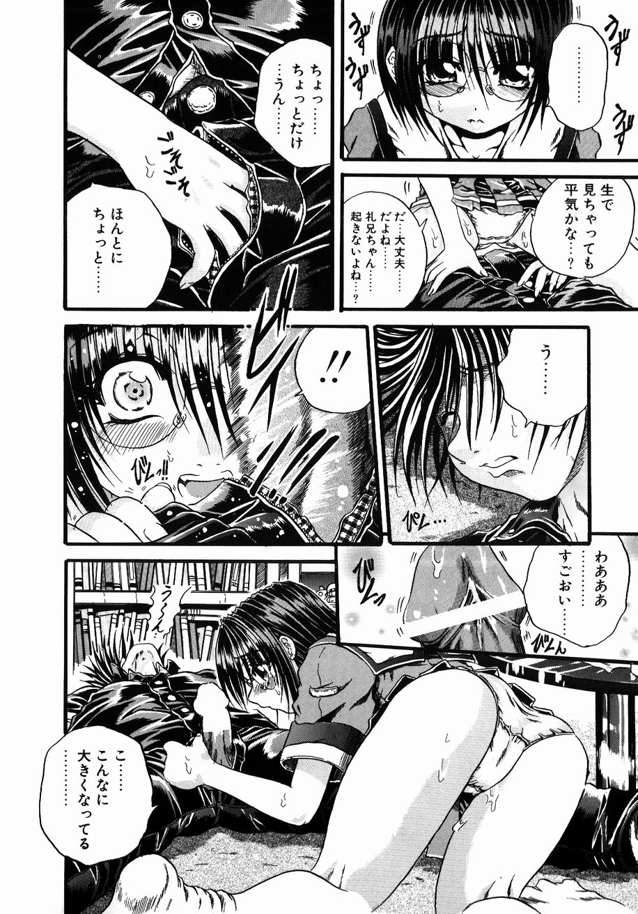 【エロ漫画】【エロ漫画】プラモデルを作りながらうたた寝をしちゃう兄を襲っちゃうメガネ巨乳の妹…フェラをしてそのまま騎乗位で生挿入し中出しセックスしちゃう【断華ナオキ：悪戯】