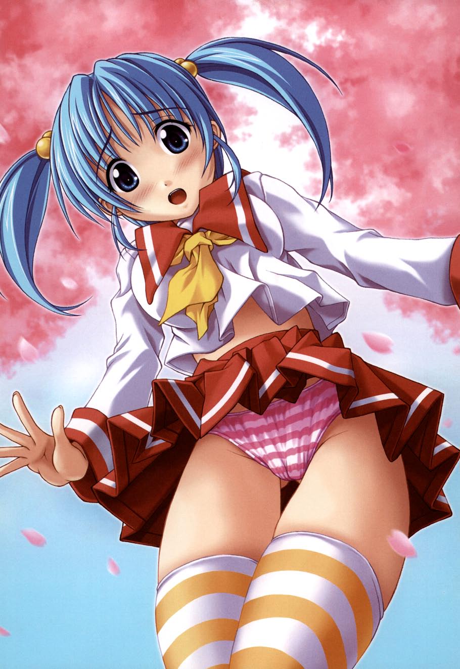 【エロ漫画】先輩にバレンタインにチョコをあげてついでに身体も捧げちゃう巨乳のお姉さん…おっぱいを揉まれてバックで生挿入され中出しいちゃラブ中出しセックスしちゃう【影原半蔵：ホワイトバレンタイン】