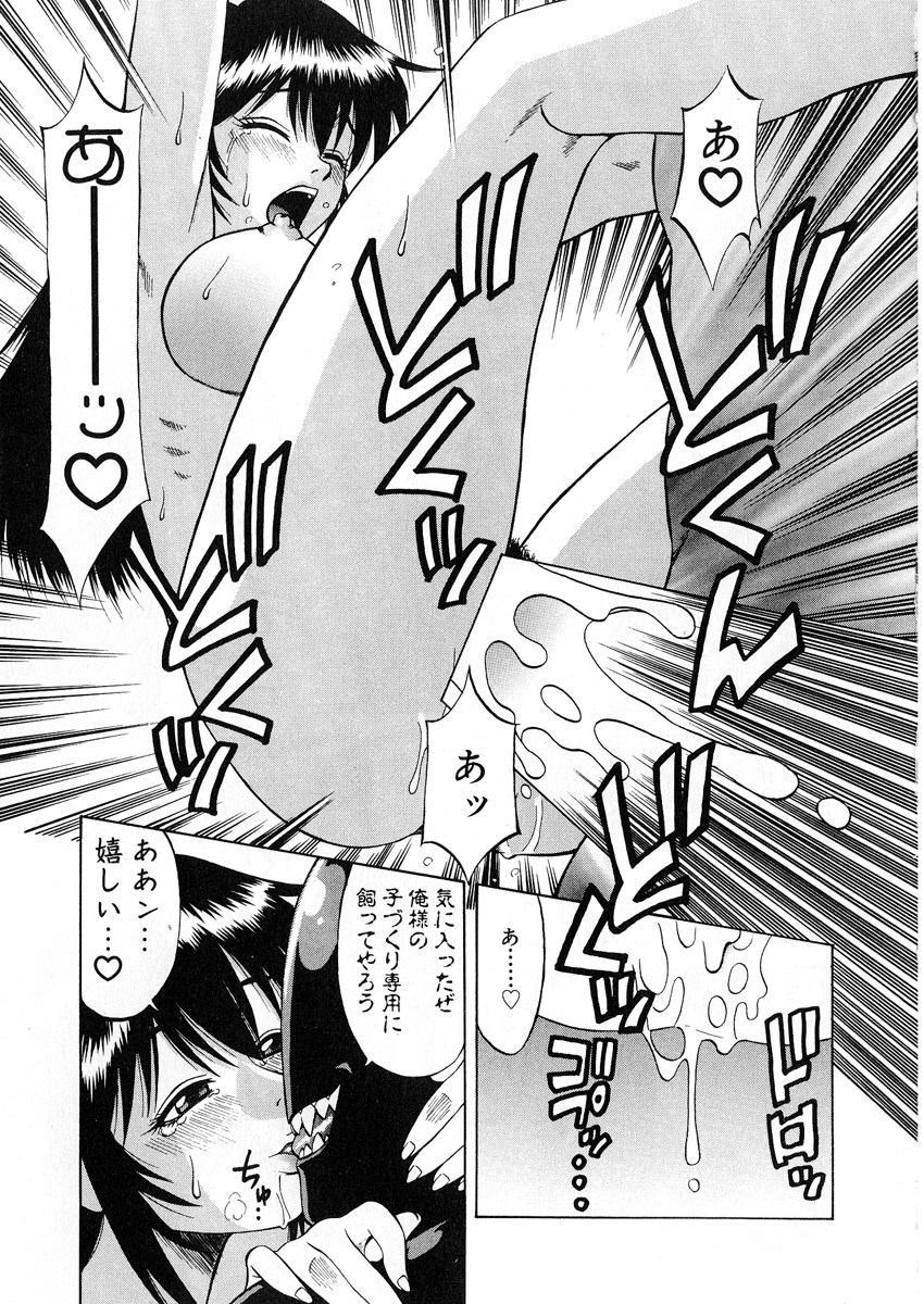 【エロ漫画】【エロ漫画】妖魔に心を奪われ性奴隷にされちゃうお姉さん…ご奉仕フェラをして騎乗位で生ハメ中出しイチャラブセックスしちゃう【市川和彦：妖魔忍法帳】